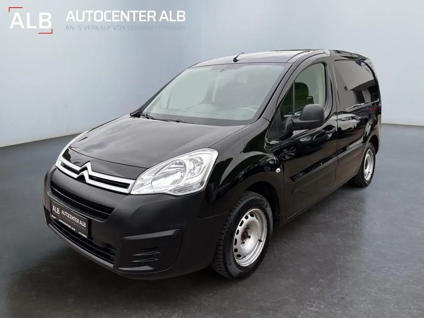Citroen Berlingo Kasten/KLIMA/2.HAND/EURO6/AHK Schwarz - 1