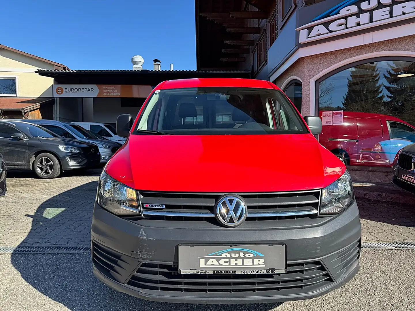Volkswagen Caddy Caddy Maxi Kastenwagen 2,0 TDI 4MOTION Rot - 2