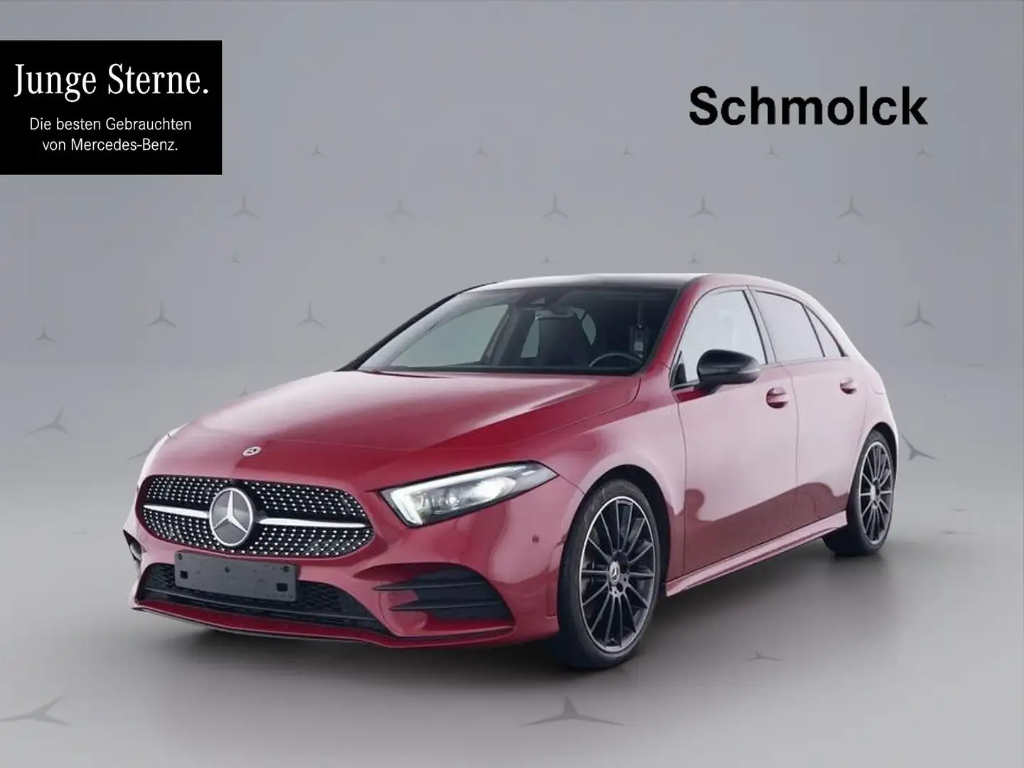 Mercedes-Benz A 250 AMG+PANO+360+MLT-LED+NIGHT+TOTW+SPUR+19"++ Rood - 1