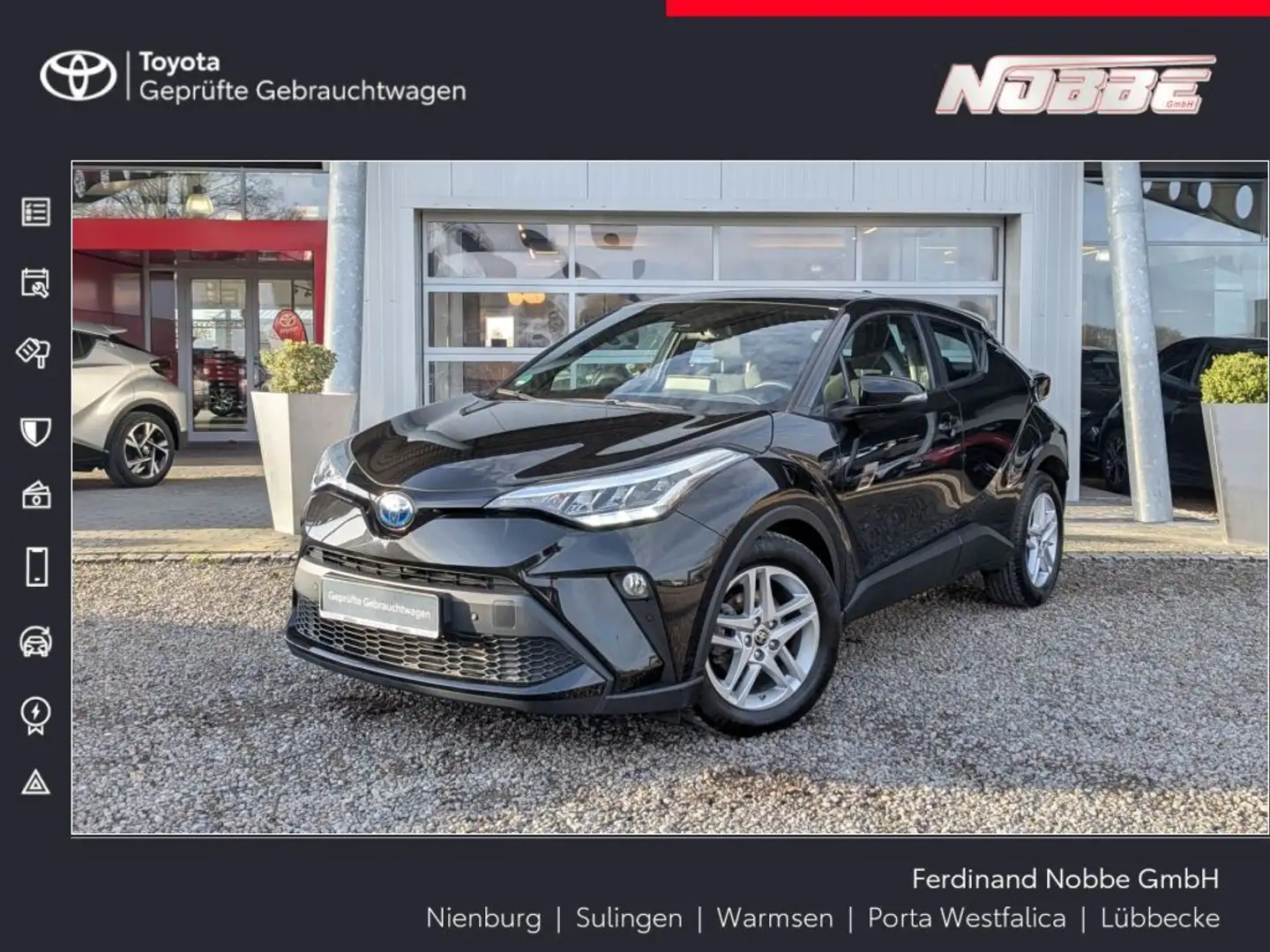 Toyota C-HR Hybrid Business-Edition Schwarz - 1
