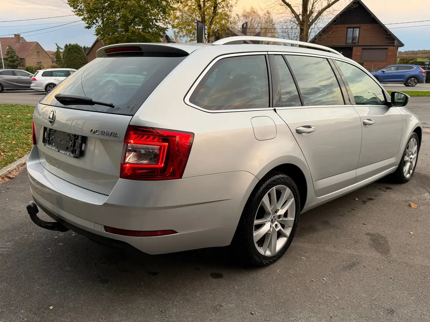 Skoda Octavia SW 1.6 CR TDi Style,FULL LED,KEY LESS,GARANTIE Argent - 2