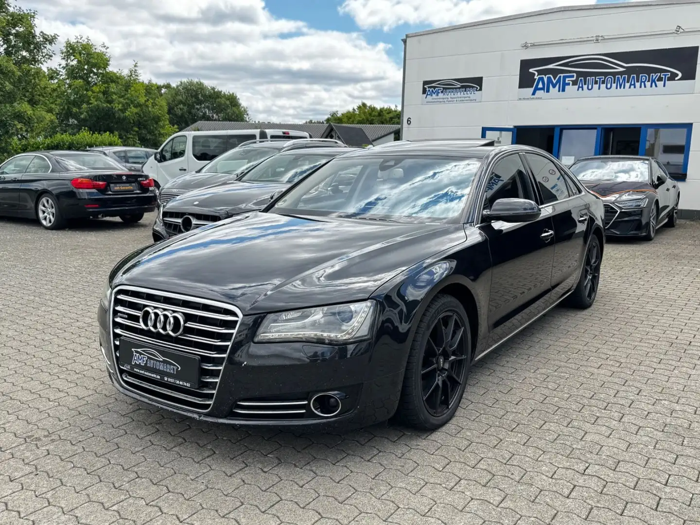 Audi A8 3.0 TDI quattro Kamera Navi Leder Zwart - 1