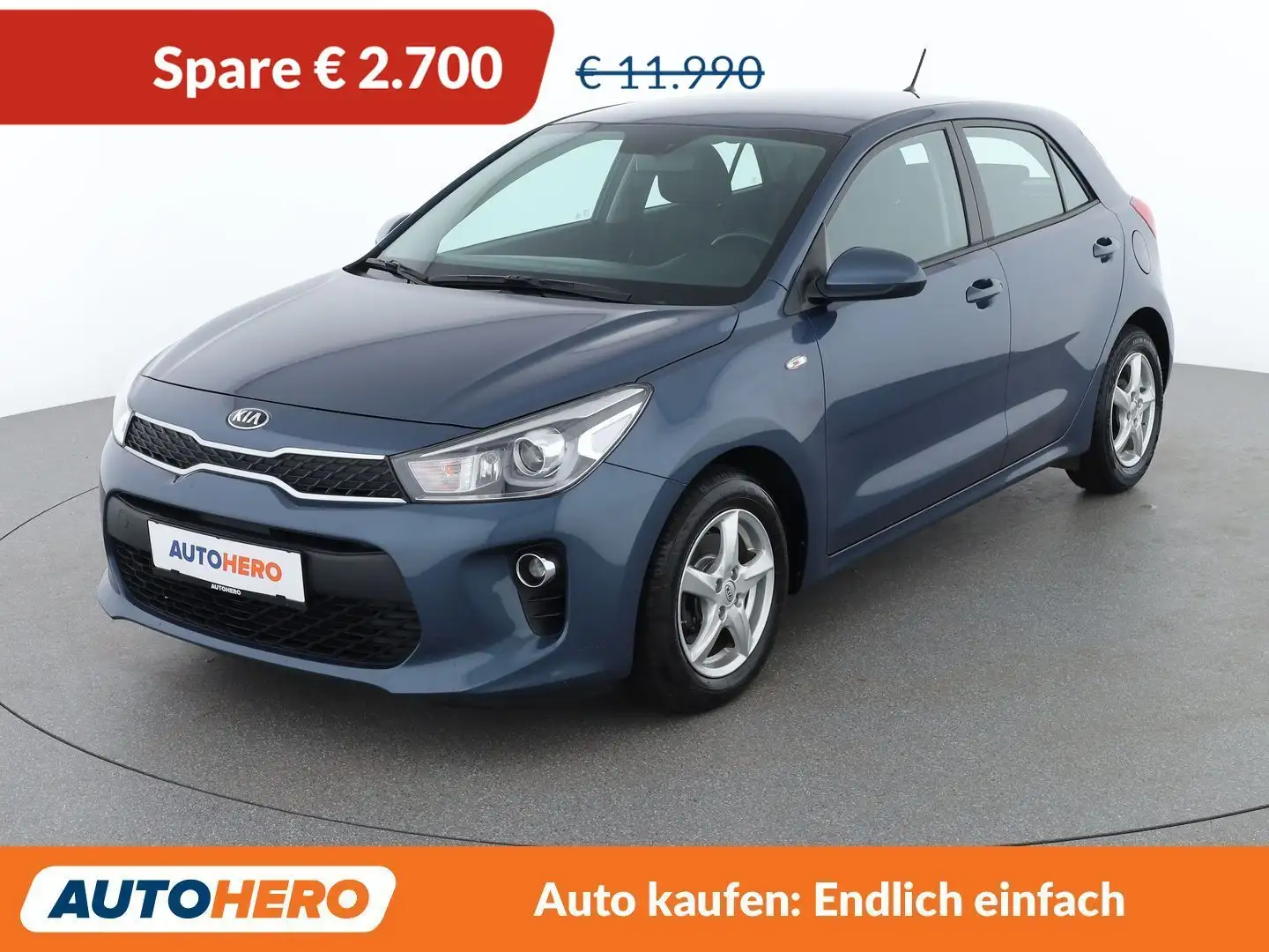 Kia Rio 1.2 Titan Blau - 1