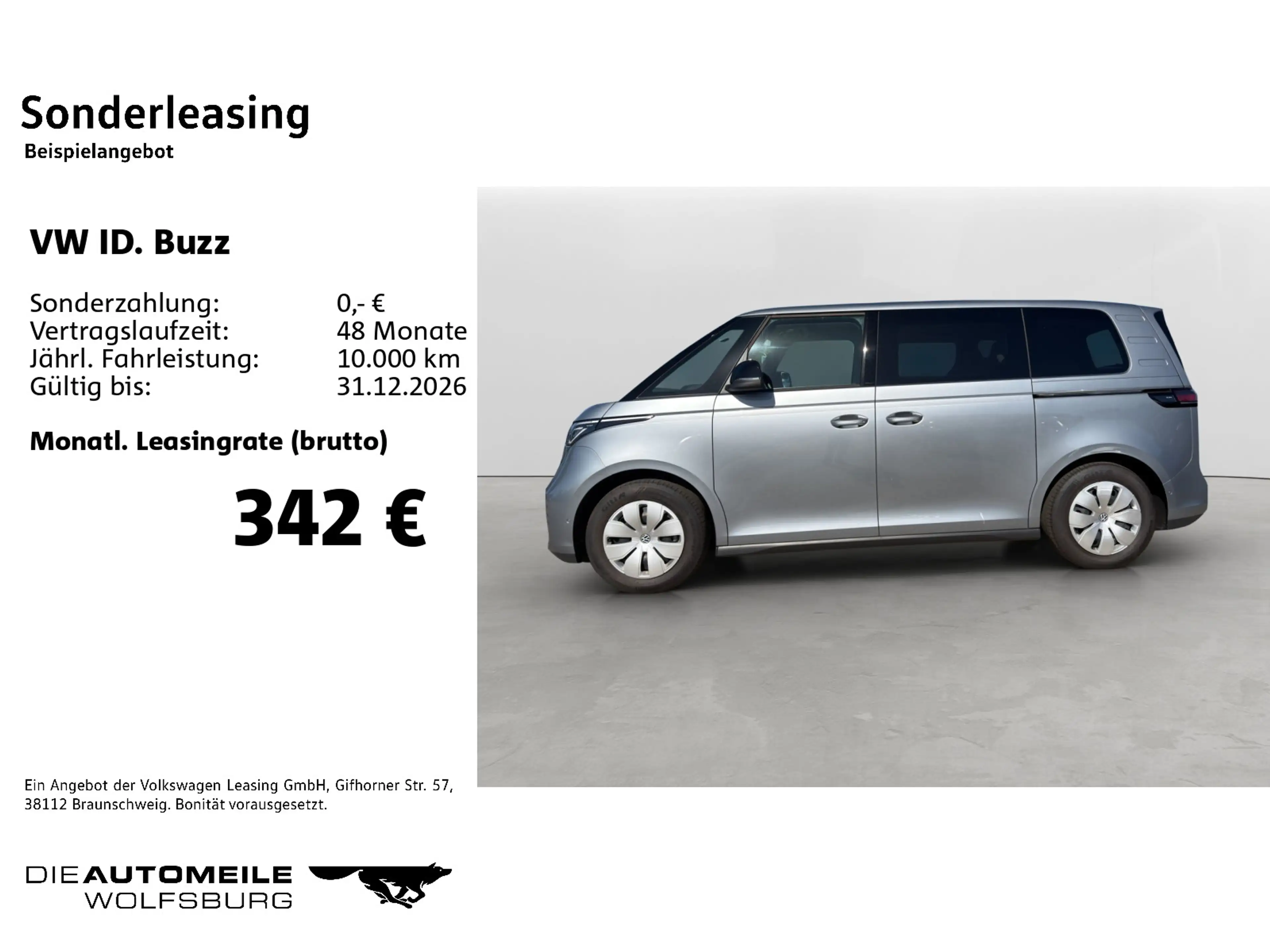 Volkswagen ID. Buzz Pure KR Matrix/ACC/AHK — photo 2