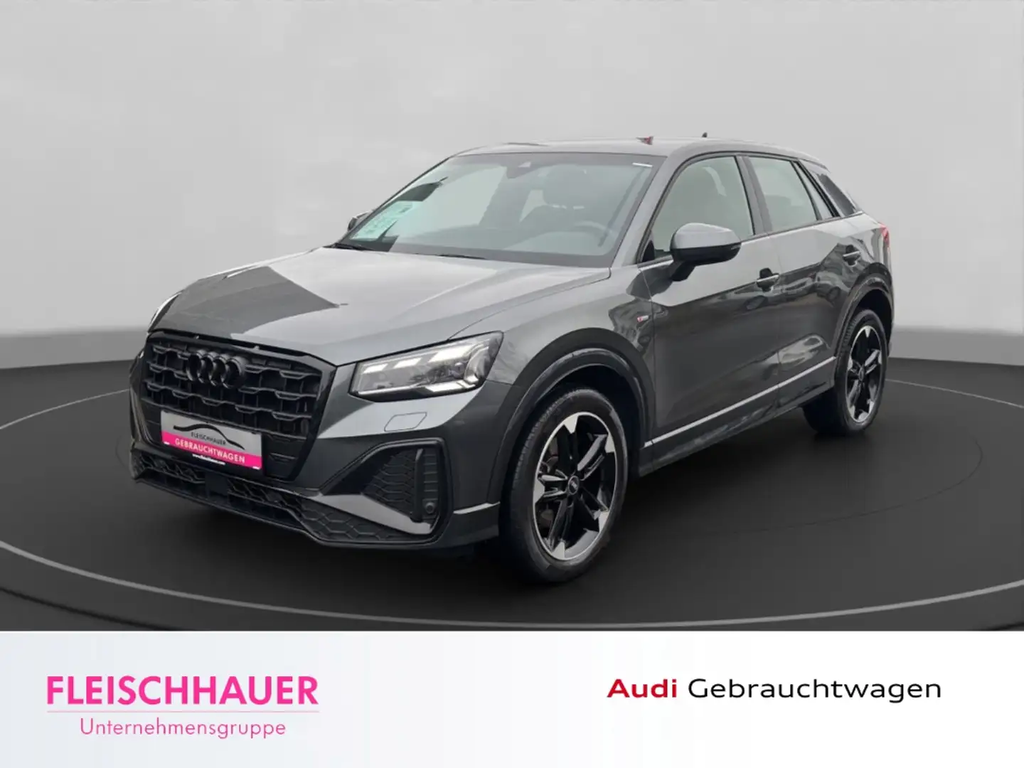 Audi Q2 S line 35 TDI+LED+NAVI+SHZ+MATRIX LED+ACC Grau - 1