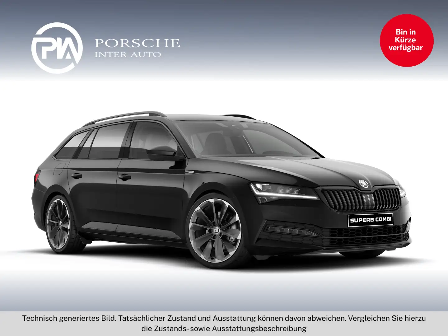 Skoda Superb Sportline TDI DSG Schwarz - 1
