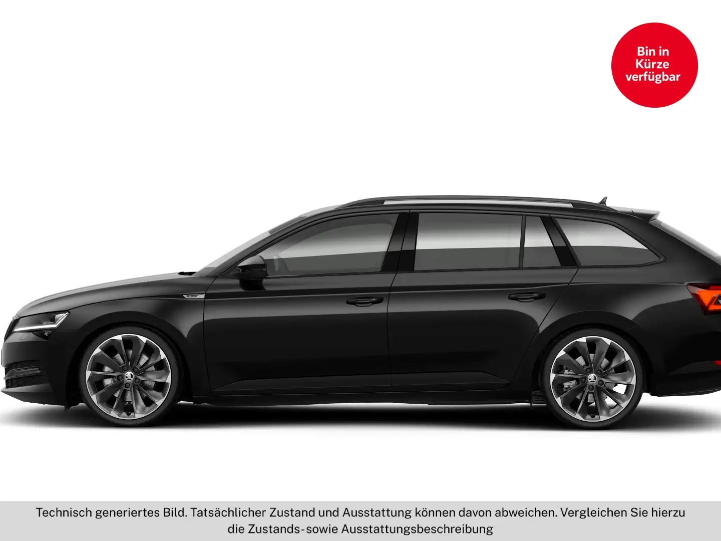 Skoda Superb Sportline TDI DSG Schwarz - 2