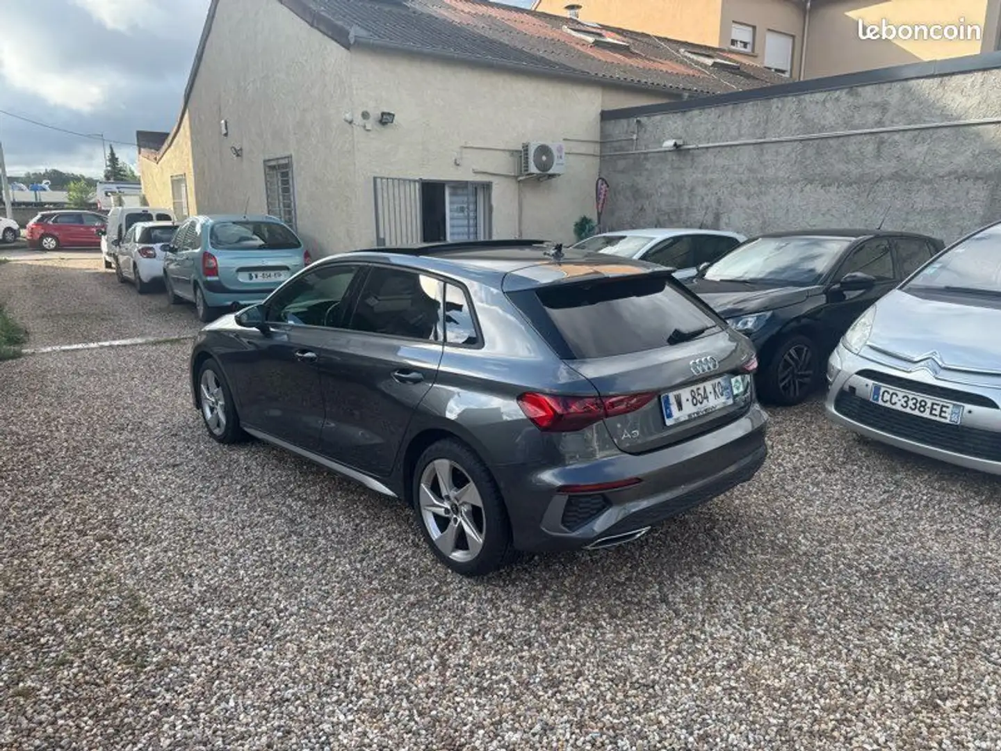 Audi A3 30 G-Tron S-Line Aut. Pano LED-Matrix Head-Up Virtual Navi-Pro Sport-Leather KeylessGo Camera Klima PDC Gris - 1