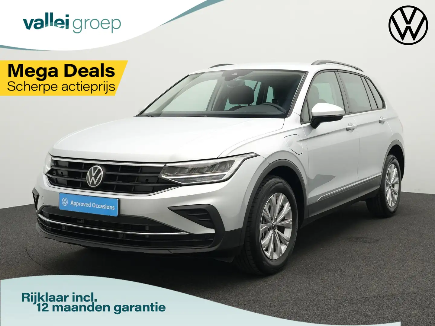 Volkswagen Tiguan 1.4 TSI 245 pk eHybrid Life Business | LED koplamp Grijs - 1