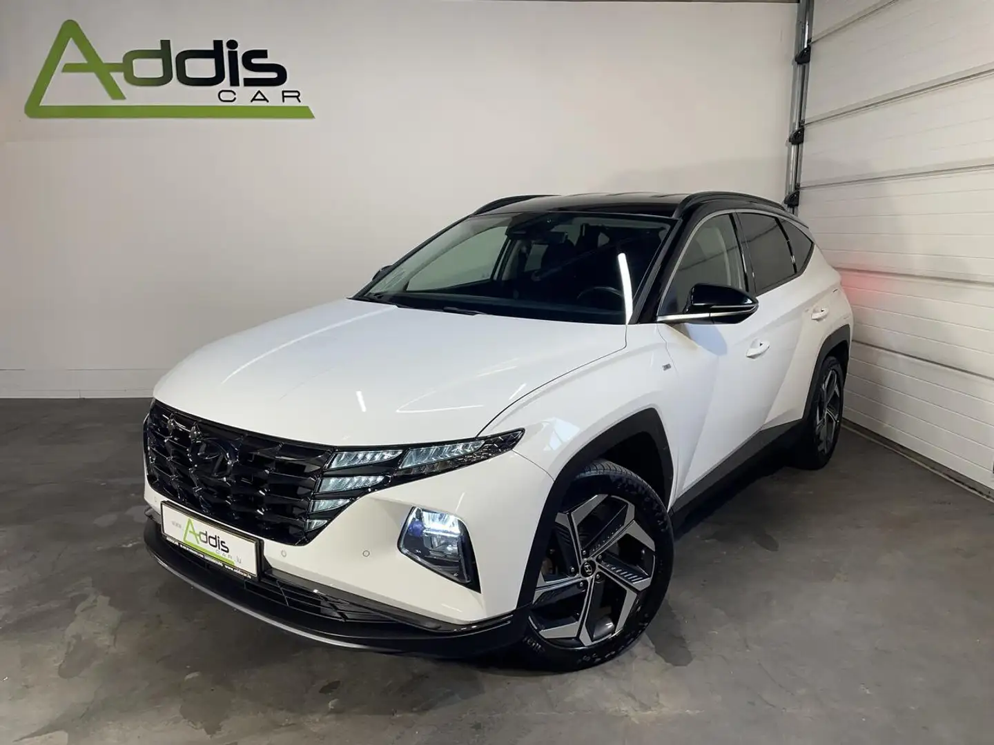 Hyundai TUCSON 1.6 T-GDI 230 MILD HYBRID BVA GPS CARPLAY Blanc - 1
