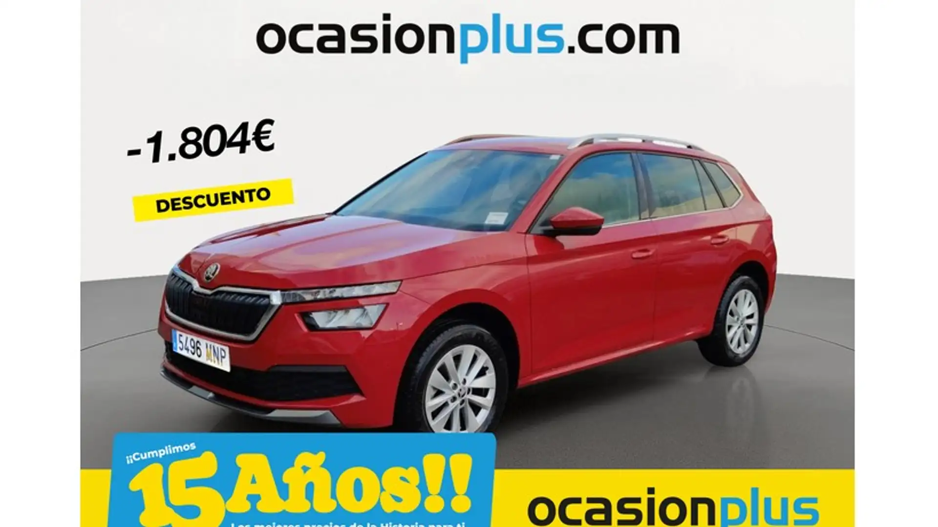 Skoda Kamiq 1.0 TSI Ambition 81kW Rojo - 1