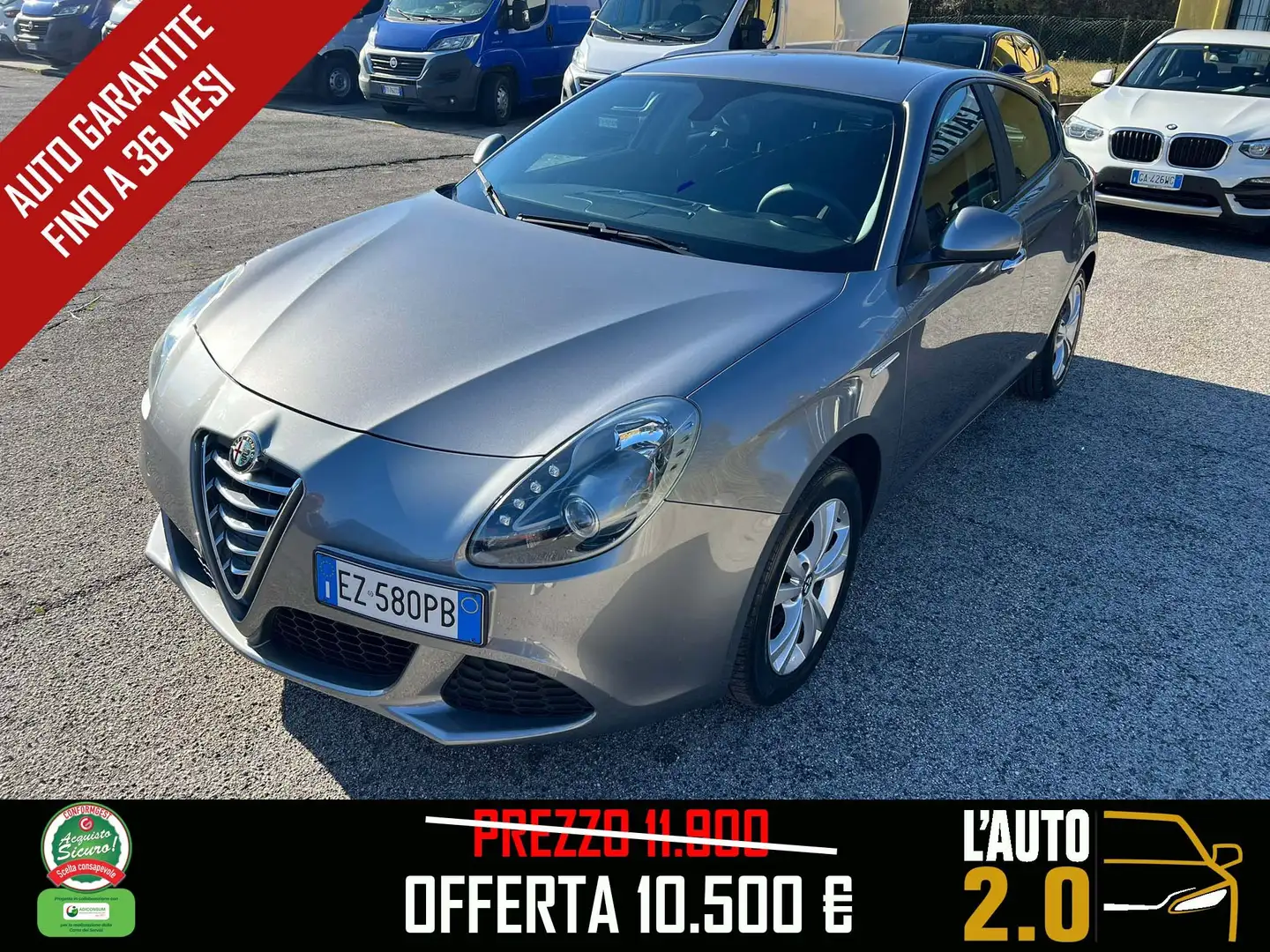Alfa Romeo Giulietta Giulietta III 2010 1.4 tb Progression 105cv E6 Argento - 1