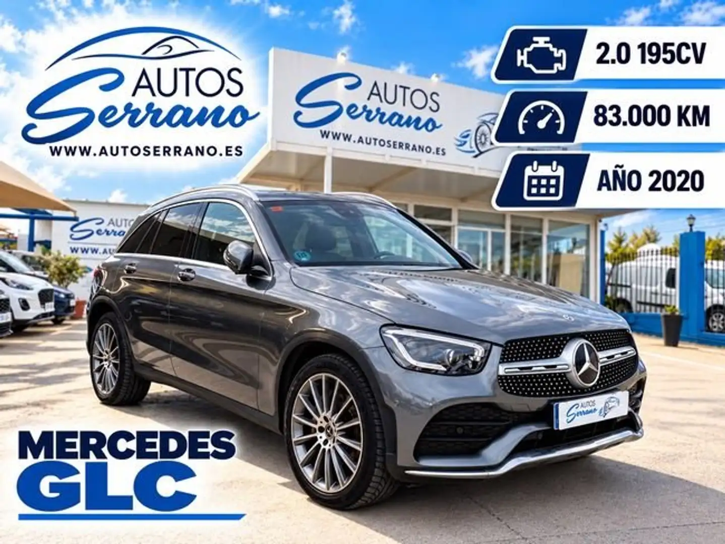 Mercedes-Benz GLC 220 d 4MATIC Gris - 1