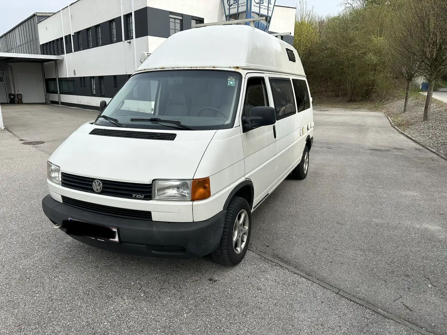 Volkswagen T4 Caravelle Langer Radstand + Hochdach Weiß - 1