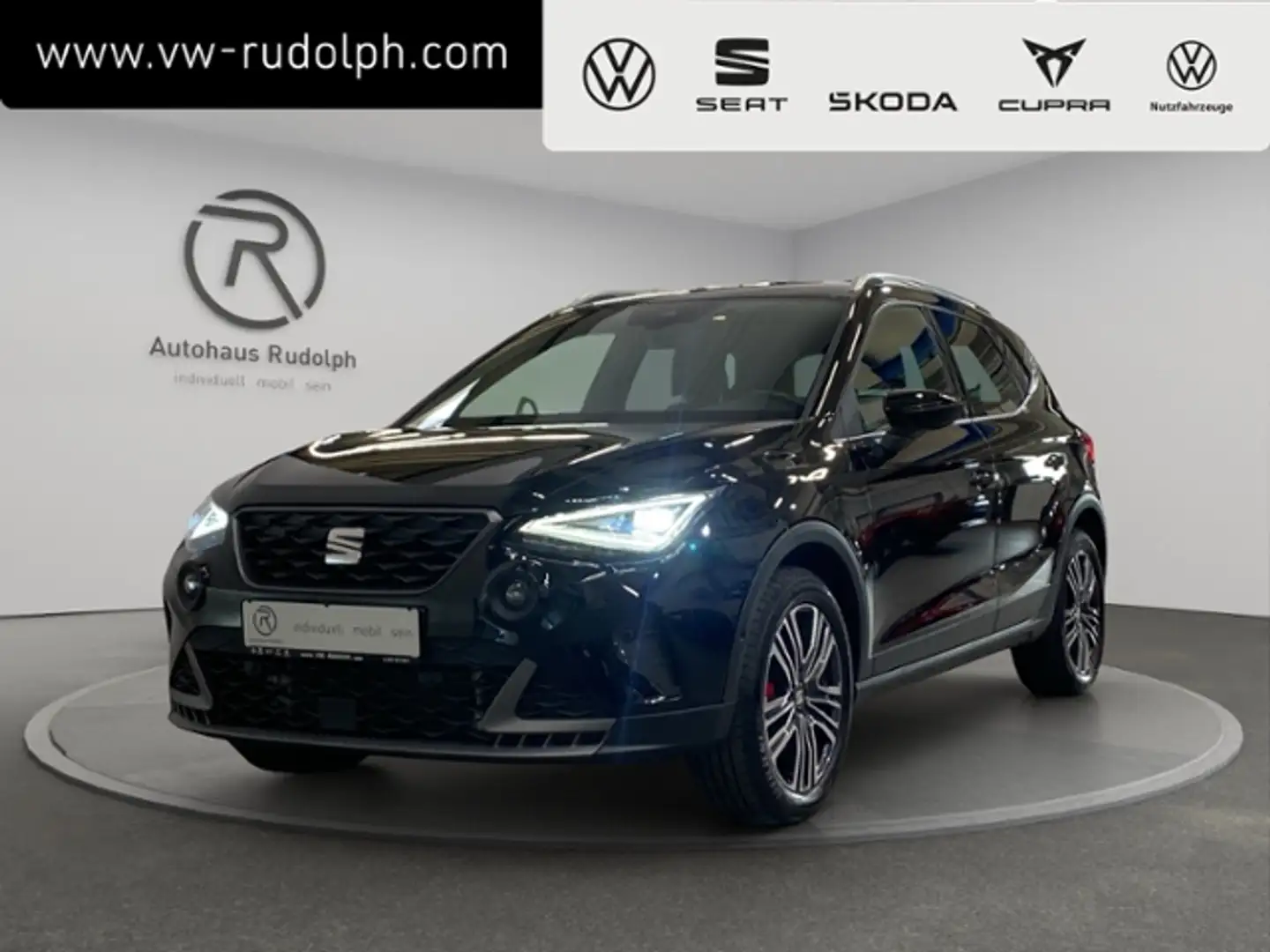 SEAT Arona 1.0 TSI FR / LED ACC RFK Schwarz - 1