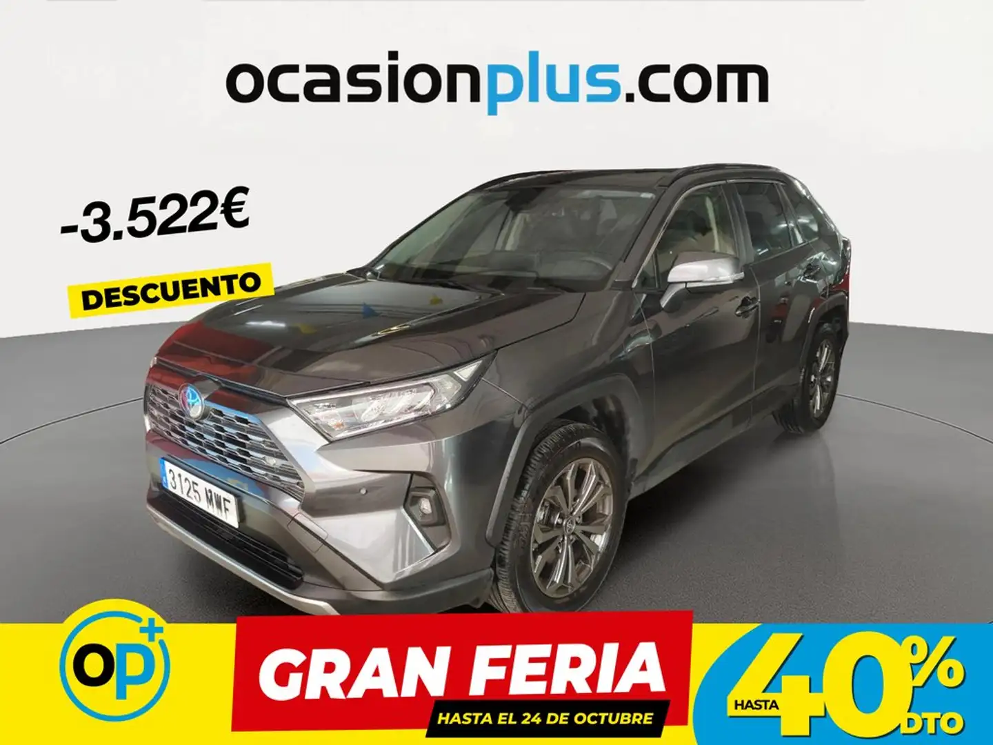 Toyota RAV4 2.5 hybrid 2WD Advance Gris - 1