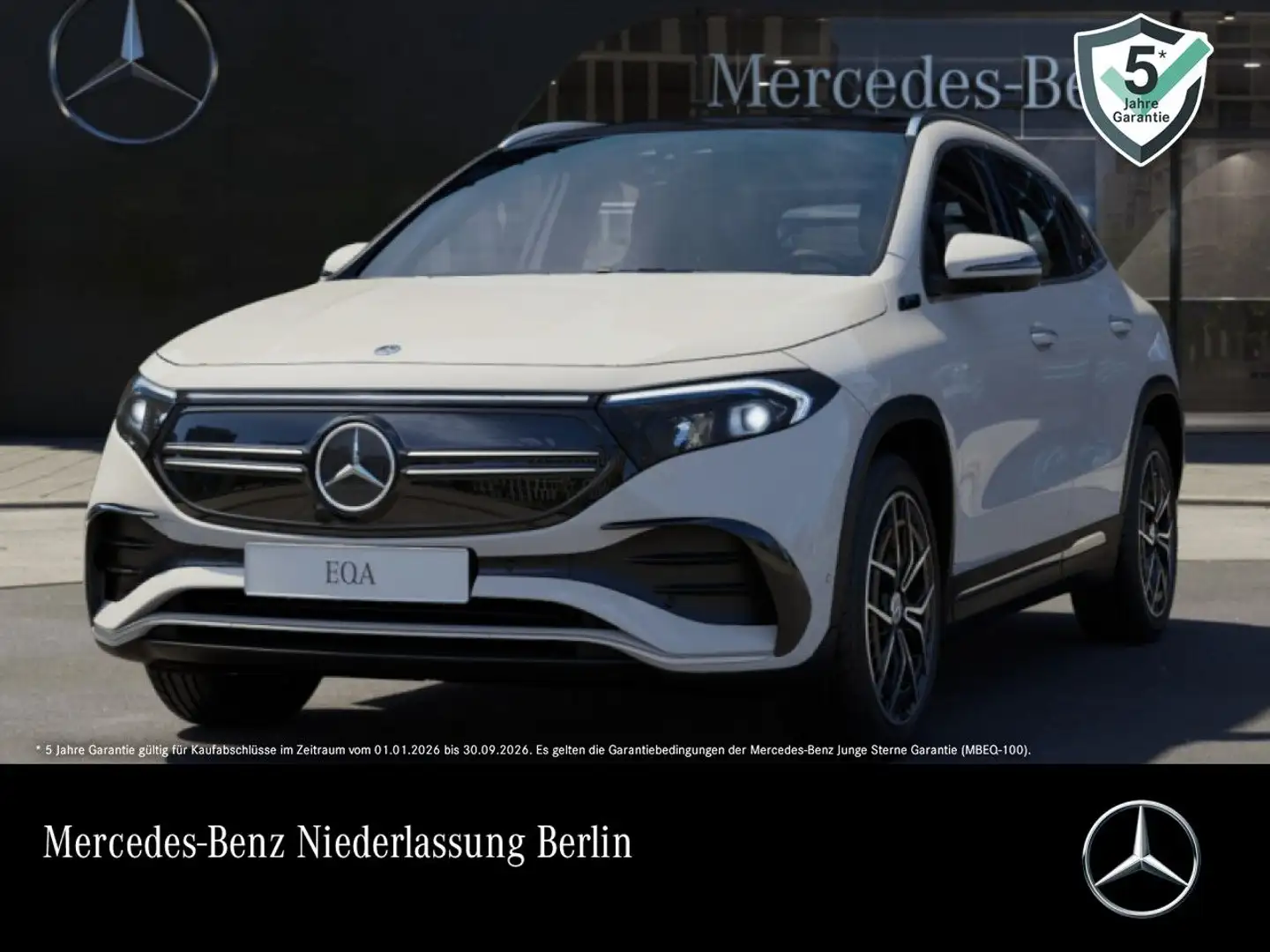 Mercedes-Benz EQA 250 AMG+19"+PREMIUM+PANO+360+MEMORY+BURMESTER Weiß - 1