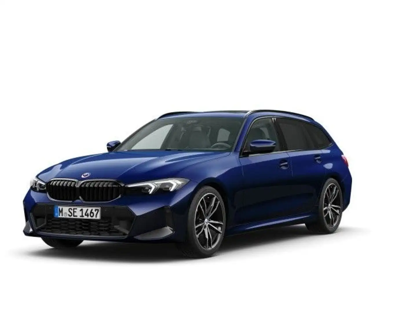 BMW 320 d xDrive Touring Automatic M Sportpaket RFT Blau - 1