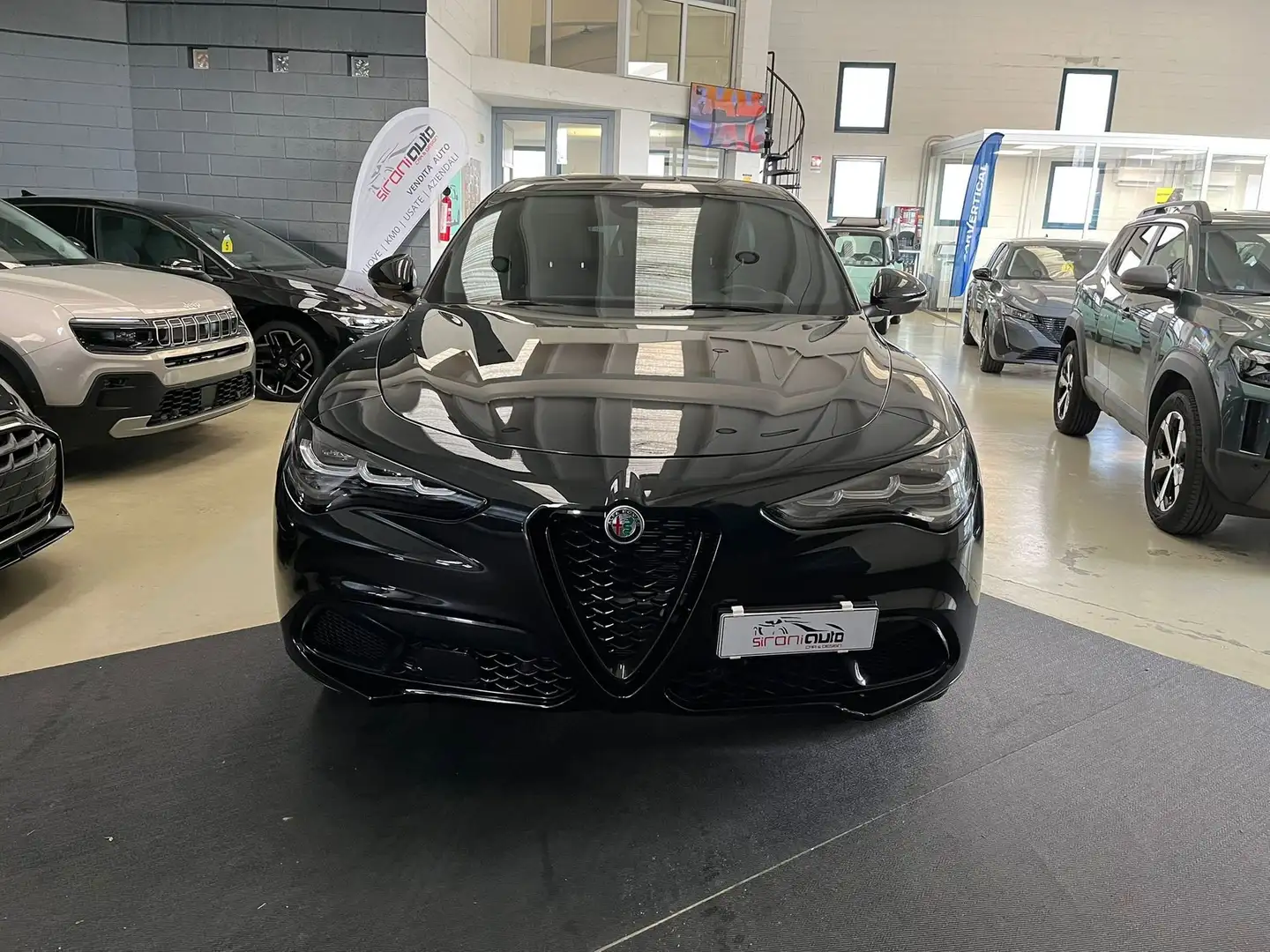 Alfa Romeo Stelvio Stelvio 2.2 Turbodiesel 210 CV AT8 Q4 Veloce - PR Schwarz - 2
