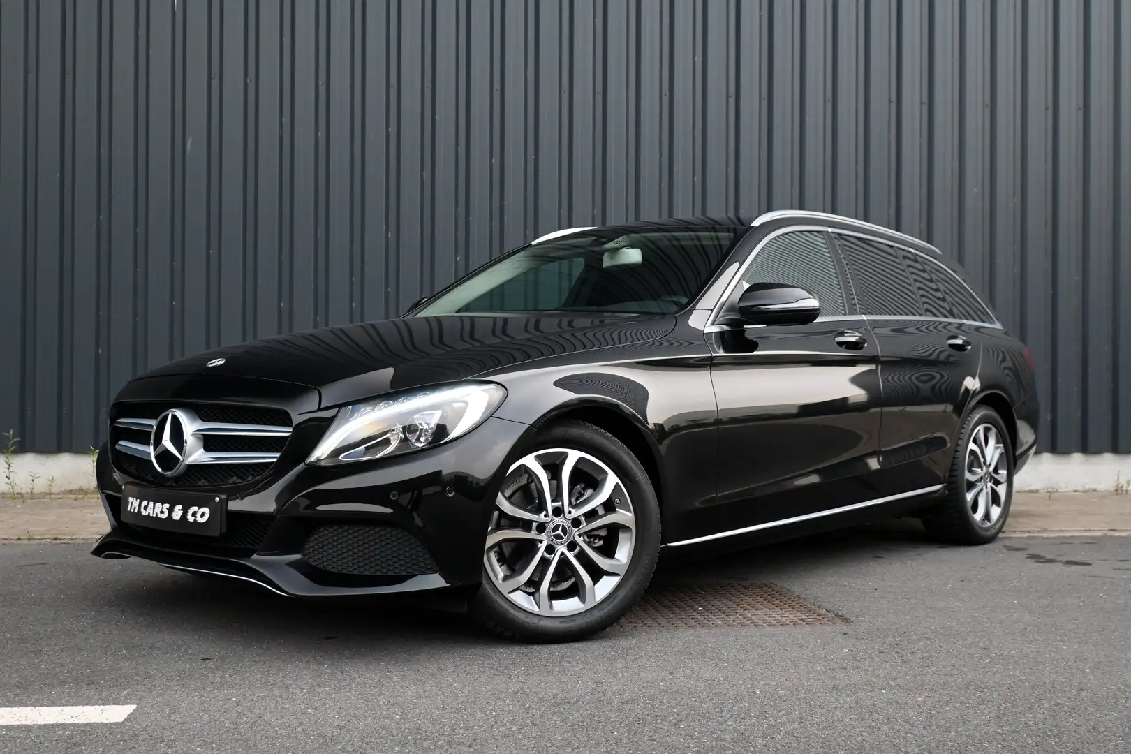 Mercedes-Benz C 200 C200d Camera, GPS, Cruise, PDC, LED Xenon, €6b Noir - 2