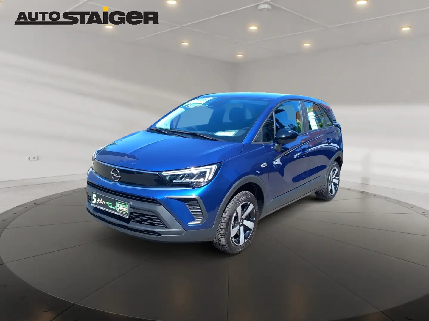 Opel Crossland 1.2 Turbo Edition Klima, PDC, SHZ Blu/Azzurro - 2