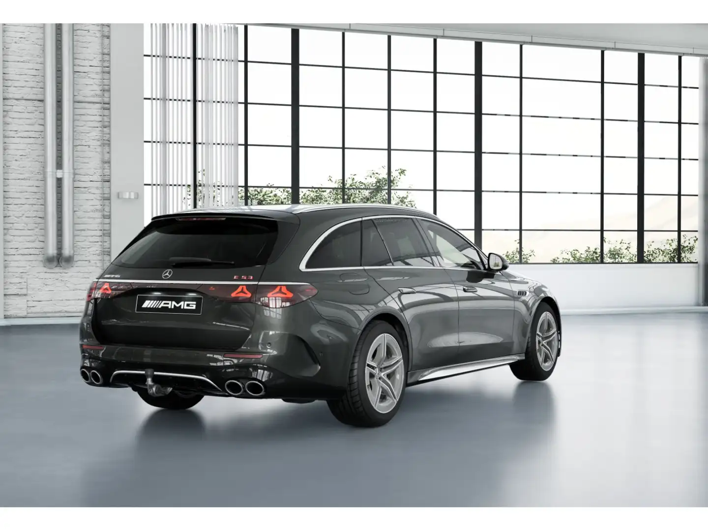 Mercedes-Benz E 53 AMG T 4M Hybrid Drivers+Led+Distr+AHK+360° Grey - 2