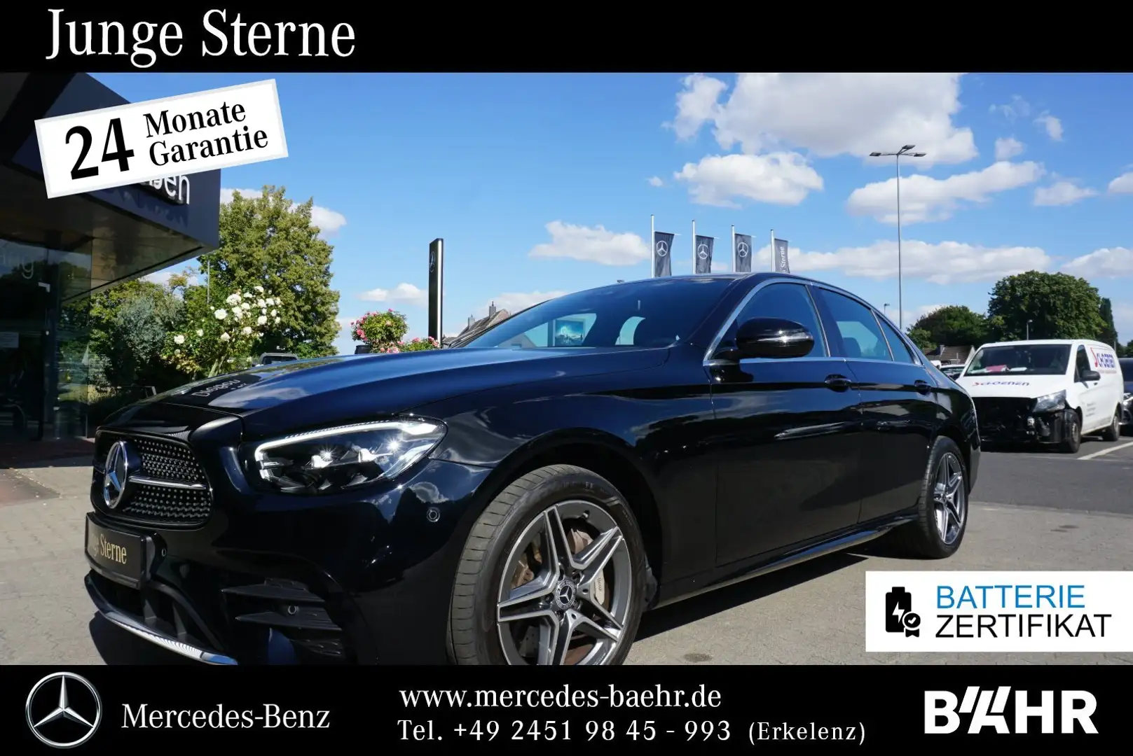 Mercedes-Benz E 300 E 300 e AMG/MBUX-Navi/LED/RFK/SHZ/Widescreen/18" Schwarz - 1
