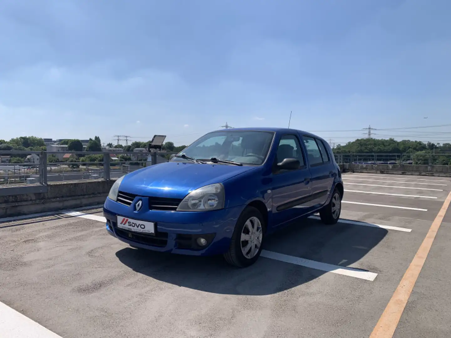 Renault Clio 1.5 DCI 65CH AUTHENTIQUE 5P Bleu - 1