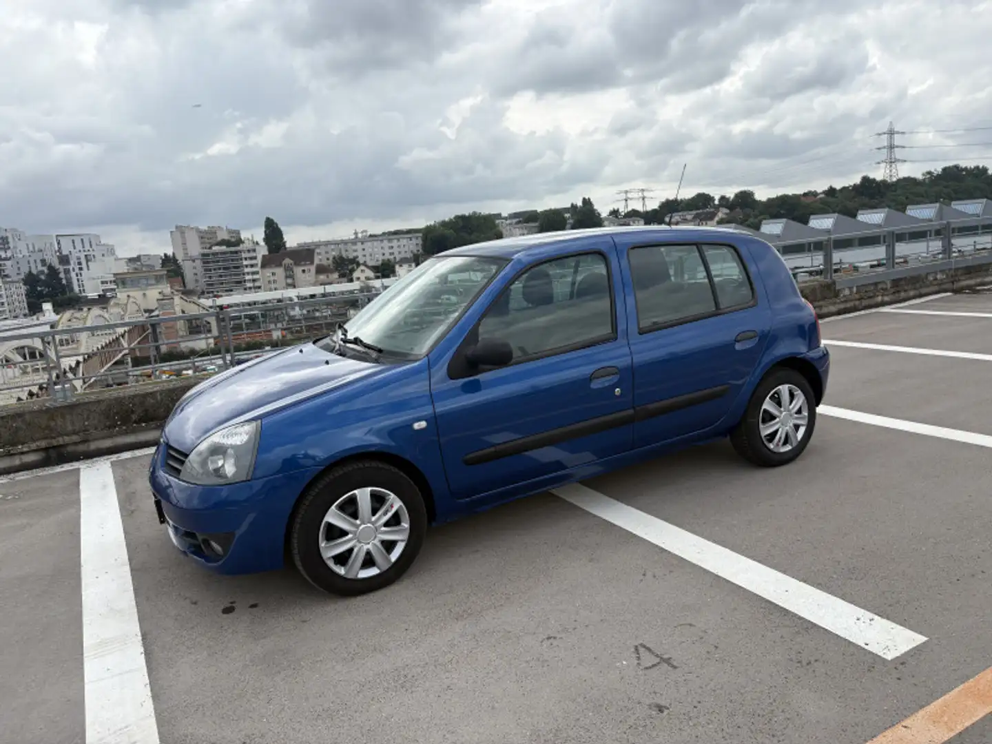 Renault Clio 1.5 DCI 65CH AUTHENTIQUE 5P Kék - 1