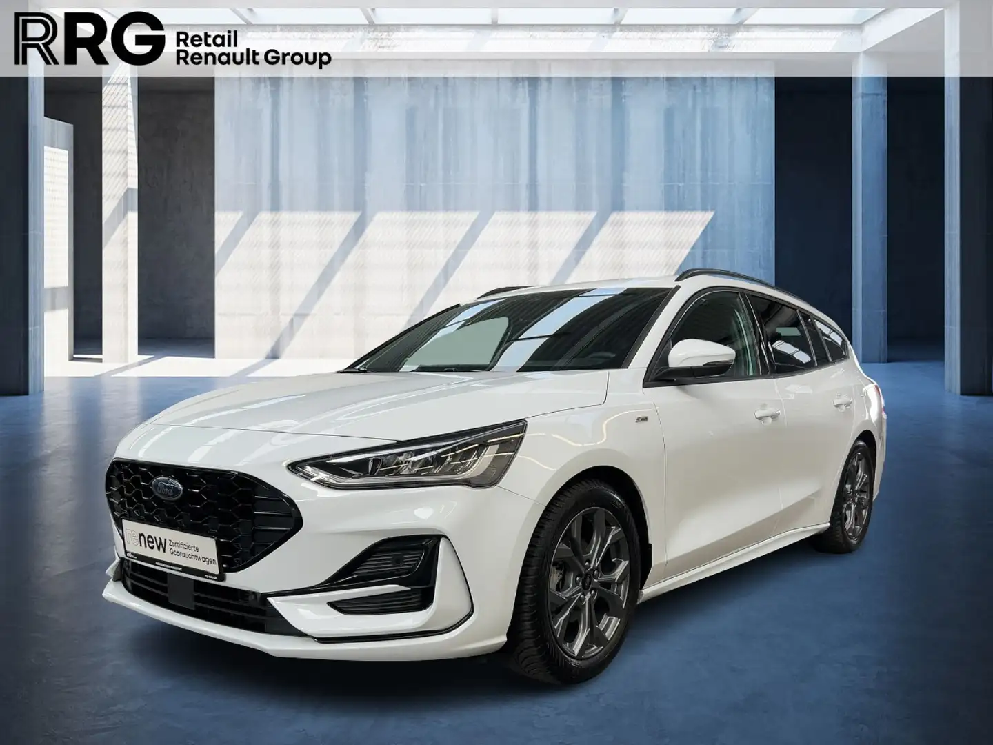Ford Focus TURNIER Mild-Hybrid ST-Line X Weiß - 1