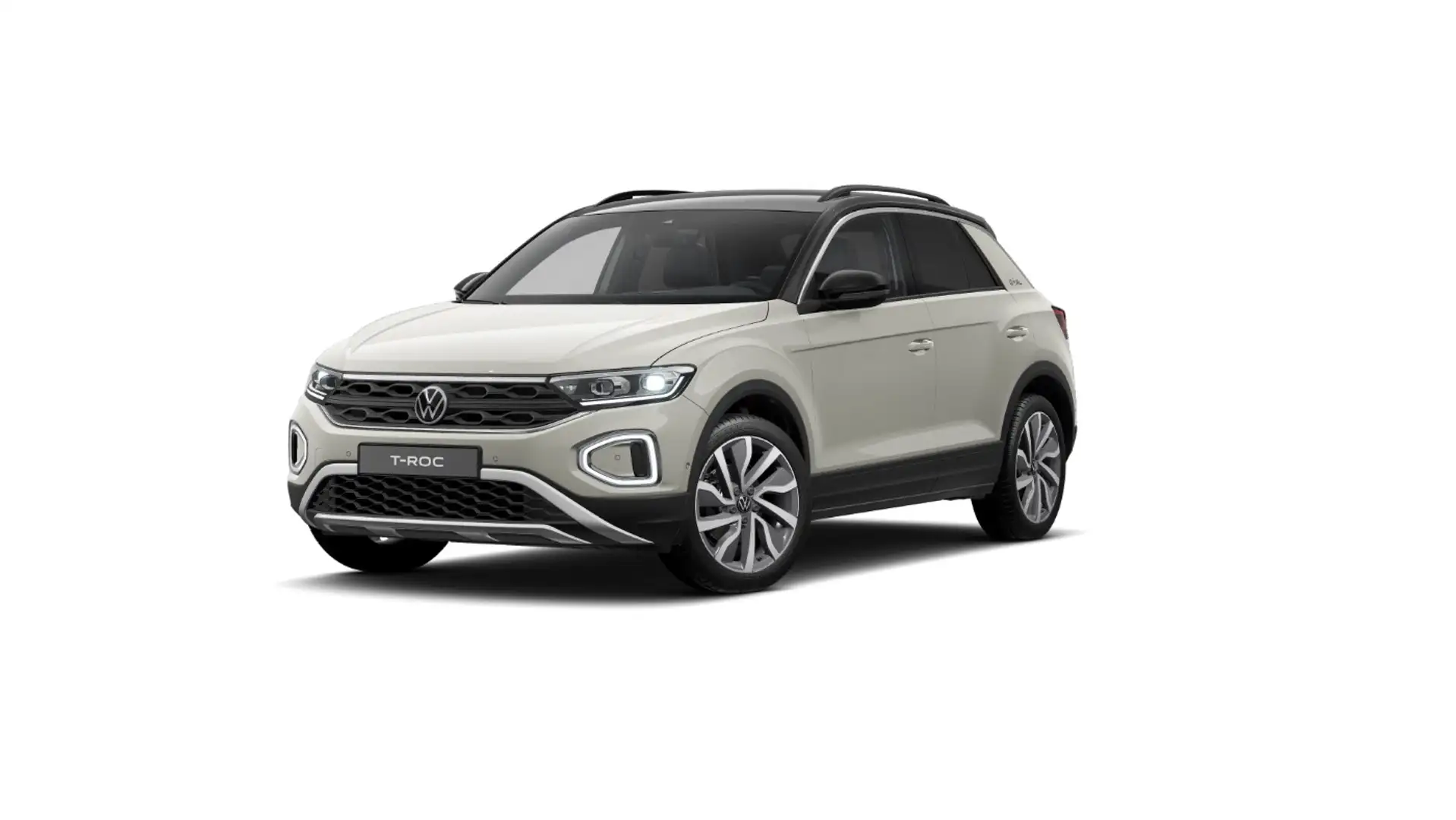 Volkswagen T-Roc 1.5 TSI DSG Goal Navi AHK LED ACC PDC AHK Zwart - 1