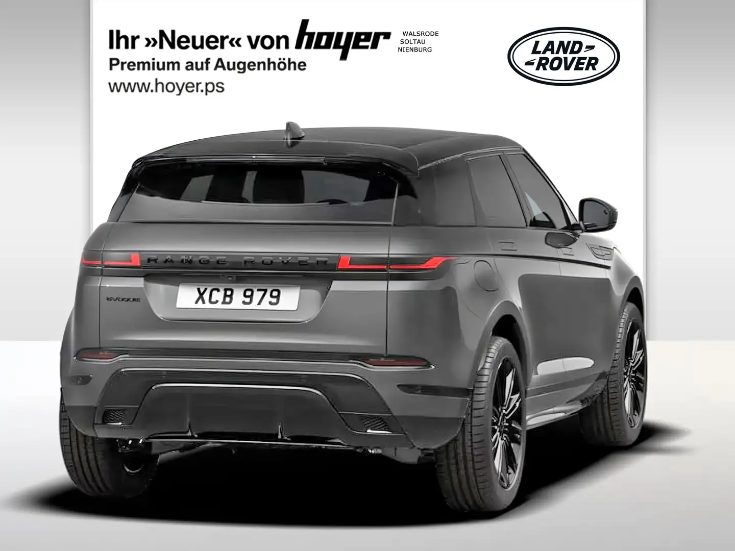 Land Rover Range Rover Evoque D200 DYNAMIC SE AWD Automatik Pano Black Pack Šedá - 2