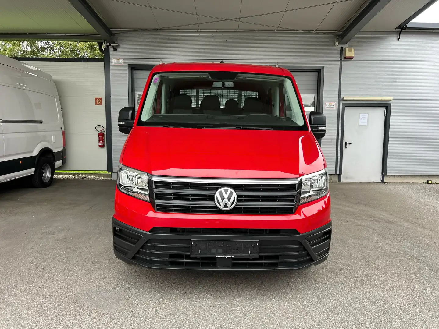 Volkswagen Crafter 35 Doka-Pritsche L3 2,0 TDI 7 SITZE/KLIMA/STANDHZ Rot - 1
