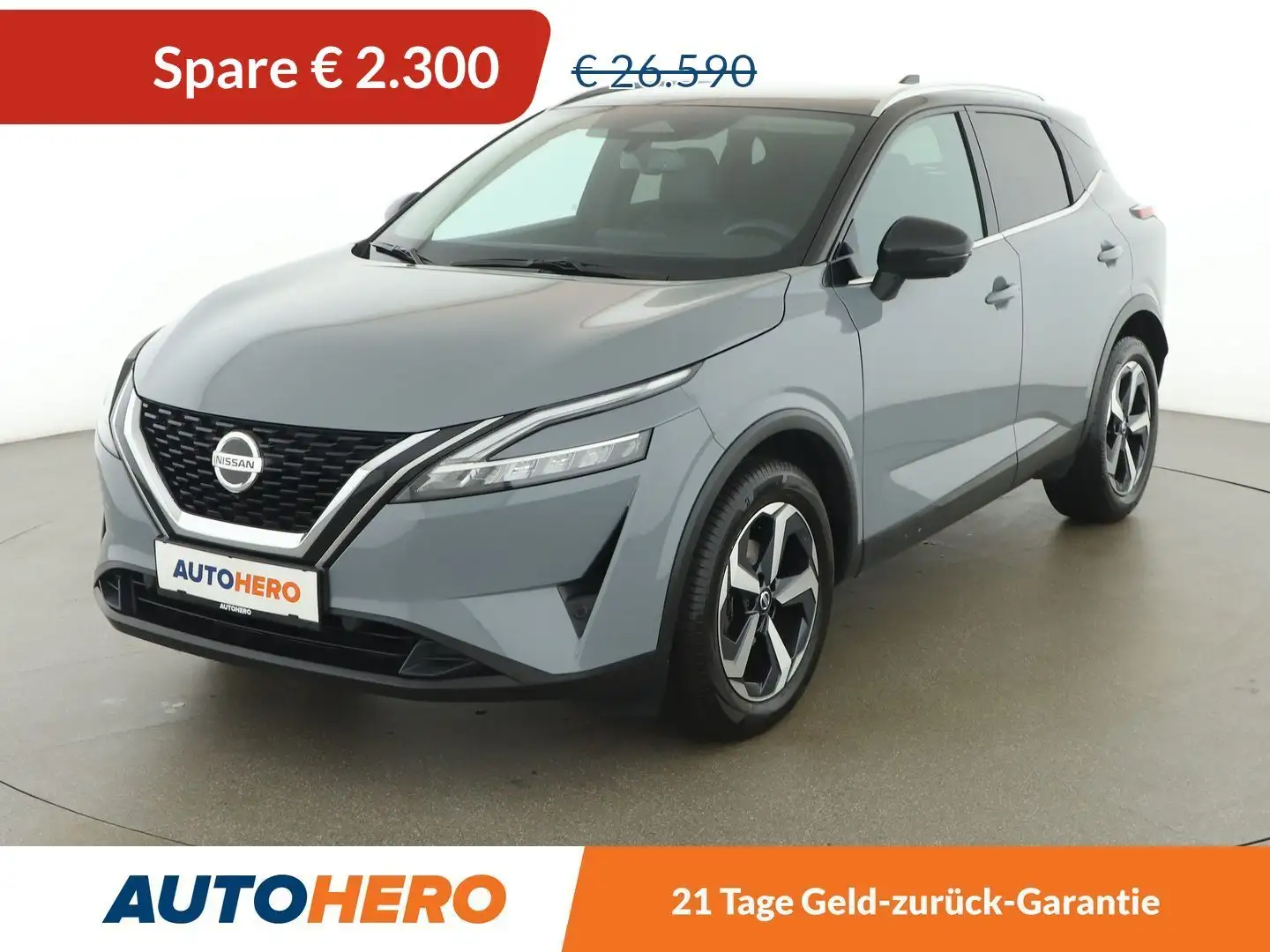 Nissan Qashqai 1.3 DIG-T Mild-Hybrid Premiere Edition Aut. *HUD* Grau - 1