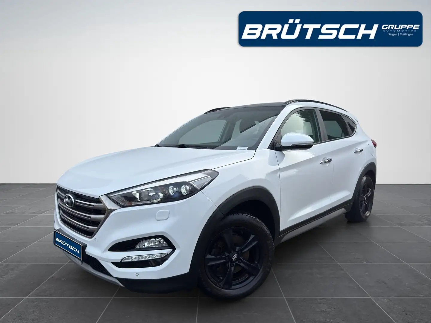 Hyundai TUCSON 1.6 Premium 4WD KLIMA / LED / PANORAMA / E-SITZE / Blanc - 1