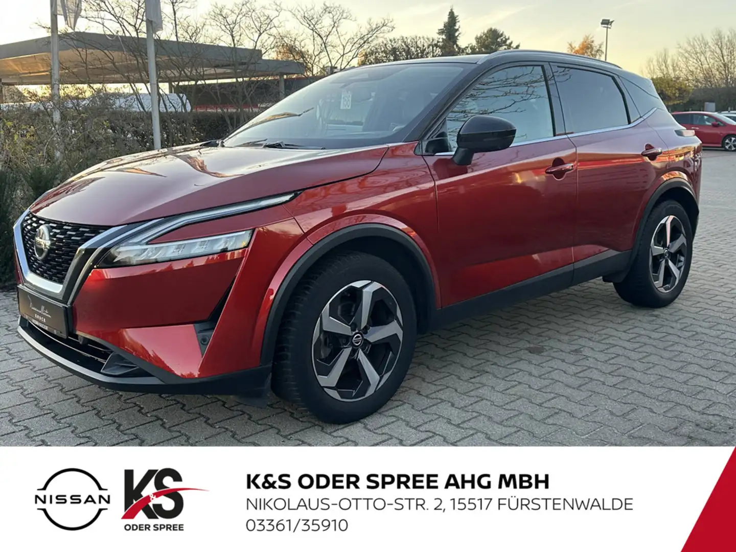 Nissan Qashqai 1.3 DIG-T MHEV 158 PS Xtronic 4x2 N-Connecta Business Design T Rot - 1