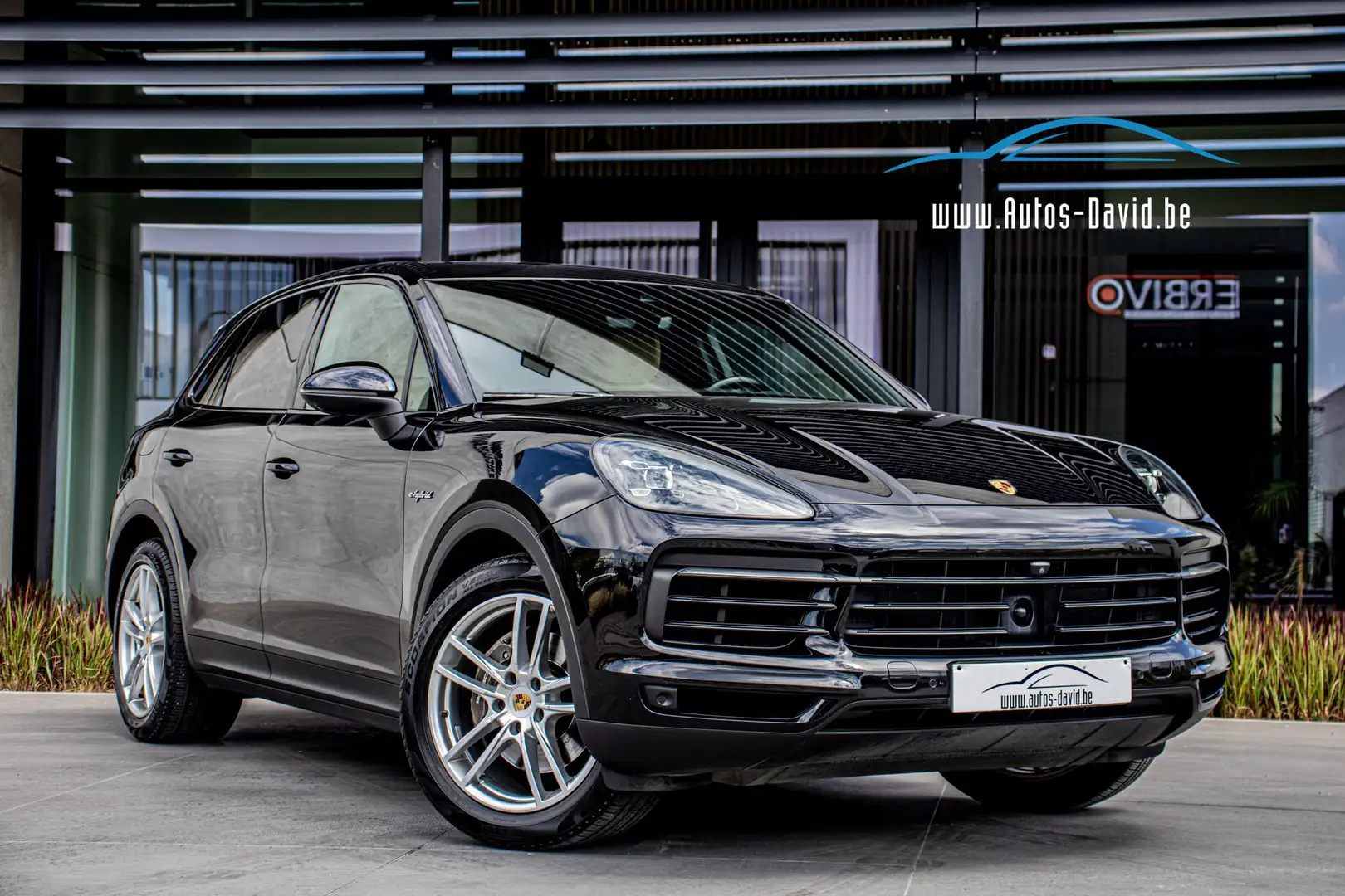 Porsche Cayenne E-Hybrid V6 4X4 Plug-in / SPORT CHRONO / 360° Noir - 1