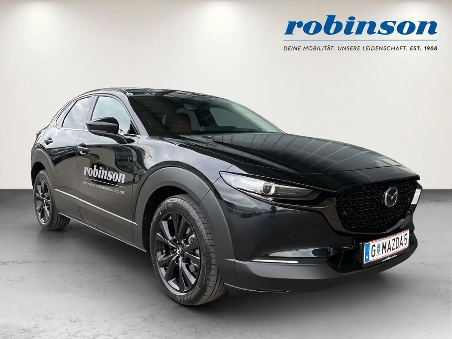 Mazda CX-30 e-Skyactive G140 Nagisa Aut. Noir - 1