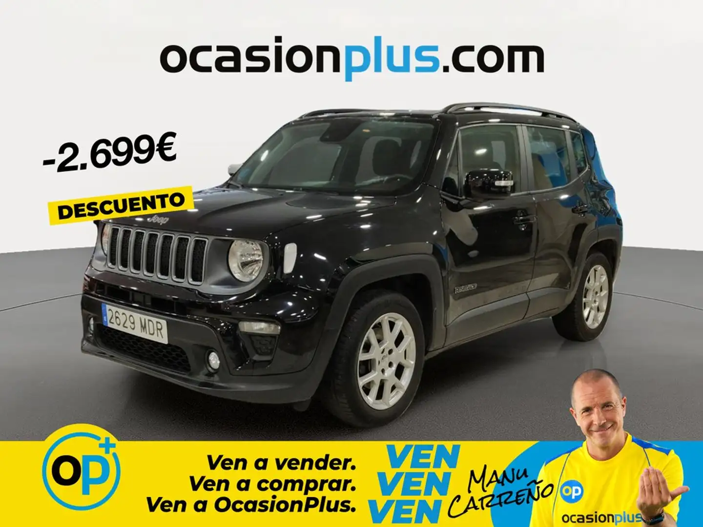 Jeep Renegade 1.5 MHEV Limited Negro - 1