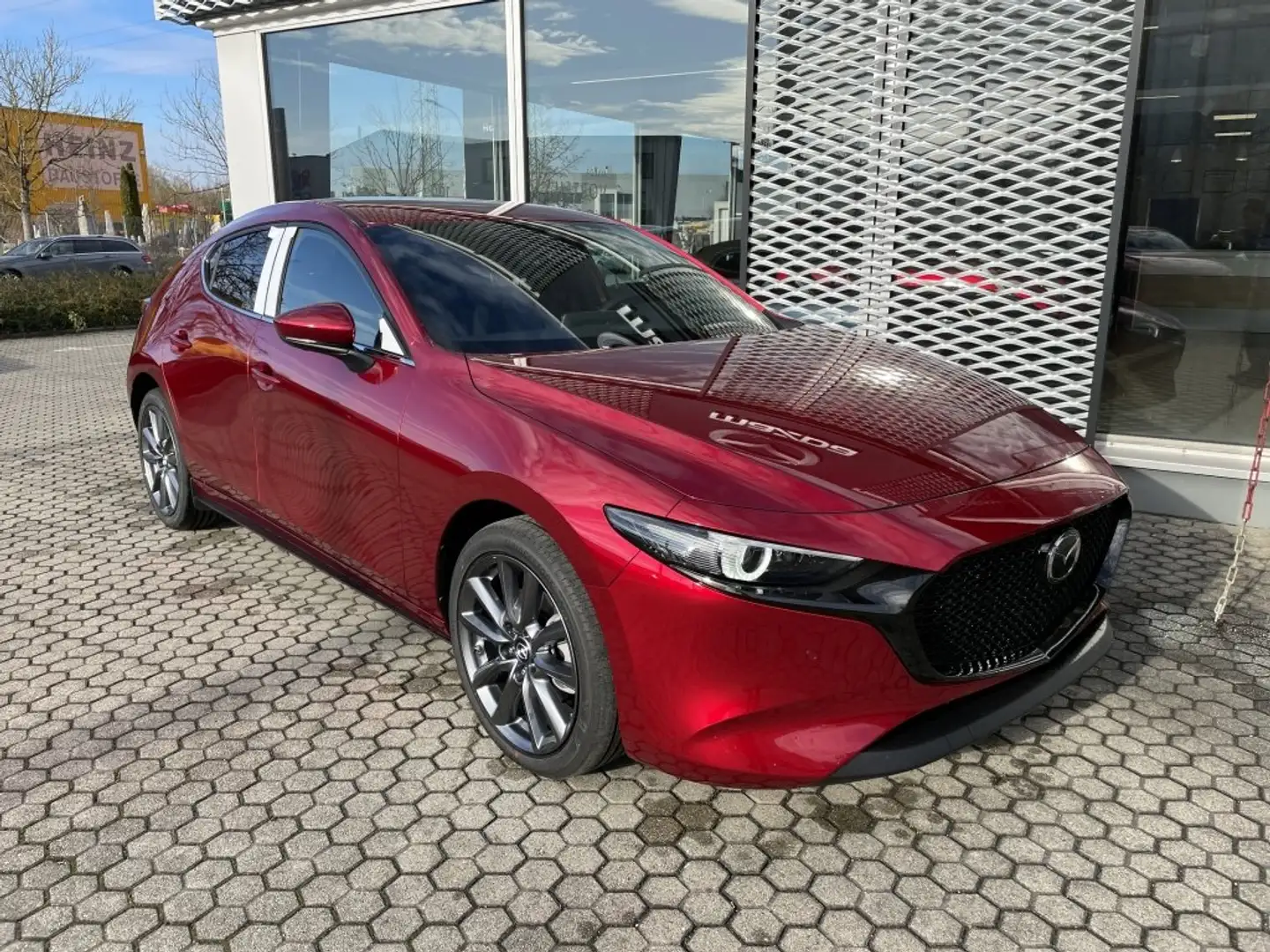 Mazda 3 3 Automatik Exclusive-Line 360 Matrix Navi Head-Up Rouge - 1