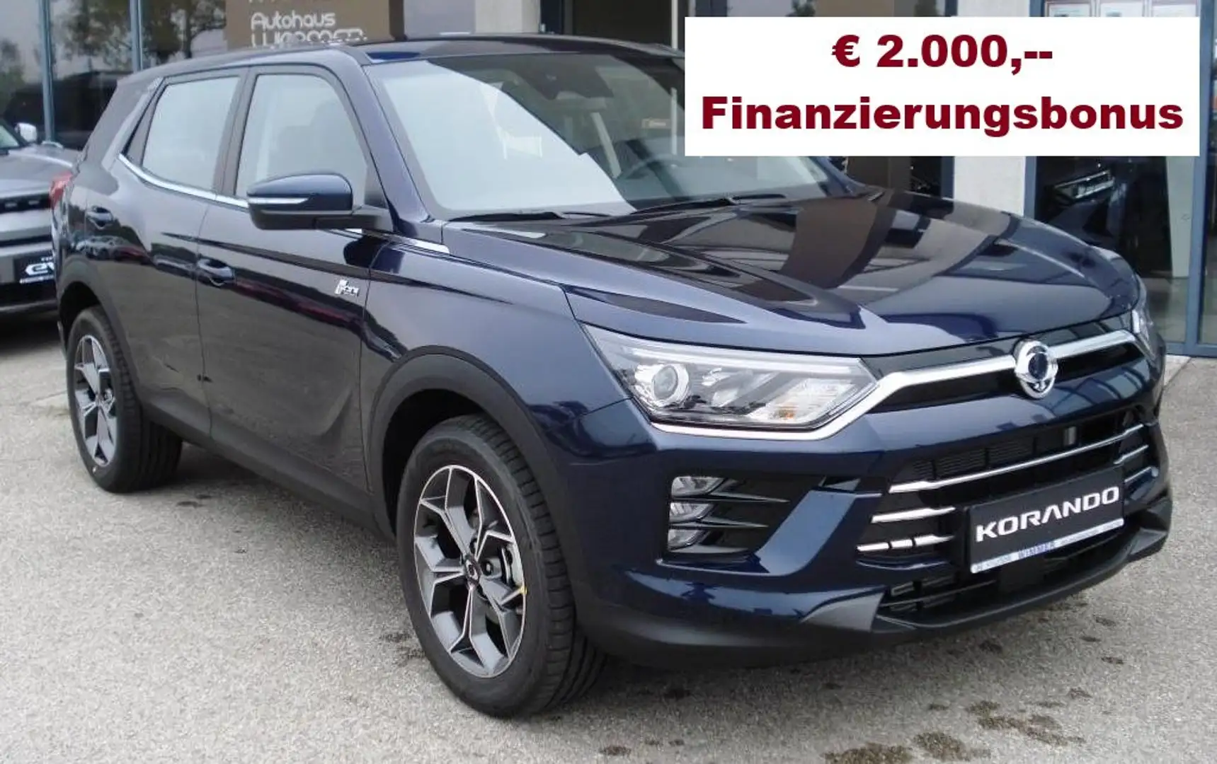 KGM Korando CLUB 1,5 GDi 2WD AT mit Club Plus Paket Blau - 1