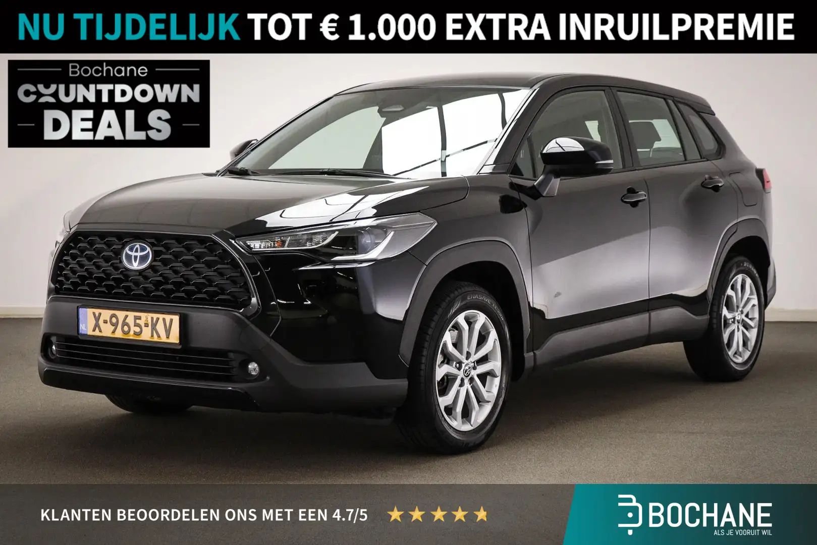 Toyota Corolla Cross Hybrid 1.8 140 Pk Business | LED | DAB | CAMERA | Noir - 1