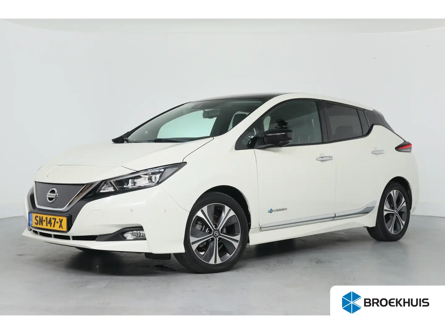 Nissan Leaf Tekna 40 kWh | Dealer Onderhouden! | Navi | Clima Blanc - 1