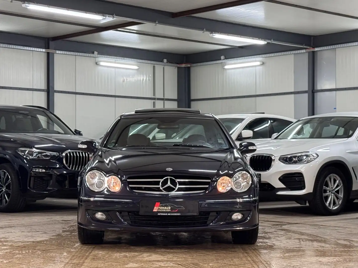 Mercedes-Benz CLK 200 Coupe Kompressor SDACH*BIXENON*TEMP*1.H Blau - 2