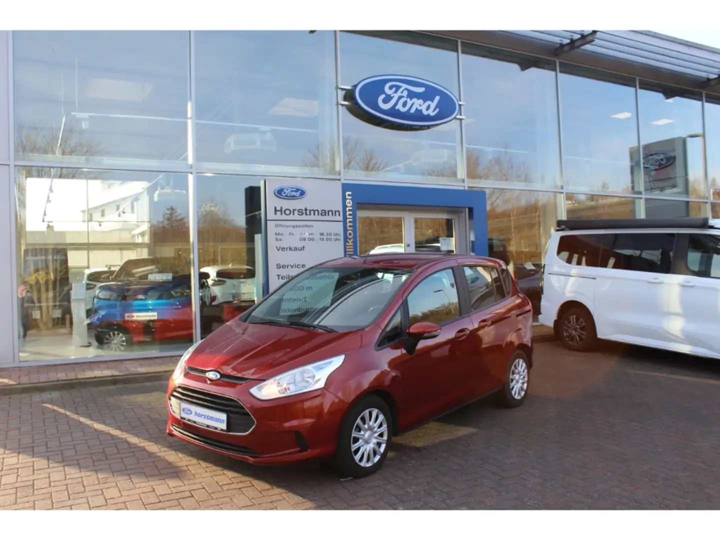 Ford B-Max TREND AUTOMATIK, KLIMA, PDC, RADIO/CD, FUNK-ZV Rojo - 1