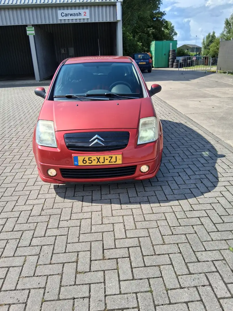 Citroen C2 1.4i VTR Rood - 1