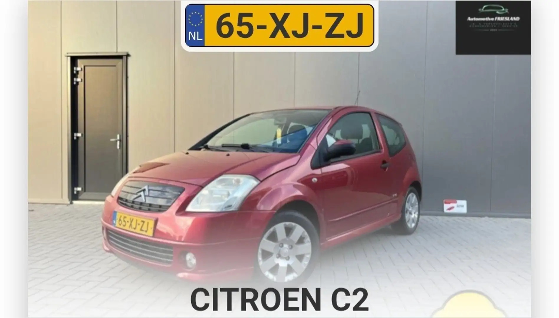 Citroen C2 1.4i VTR Rood - 1