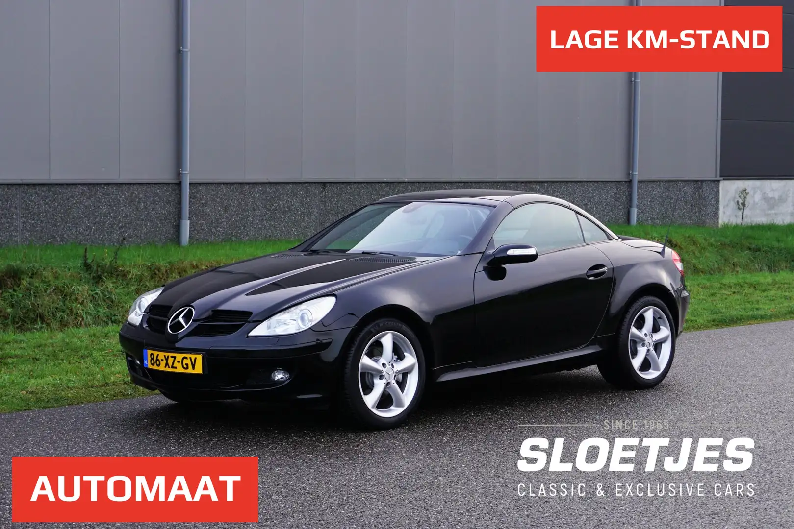 Mercedes-Benz SLK 280 V6, Automaat, Navigatie, Leder, Electrische ramen Negru - 1