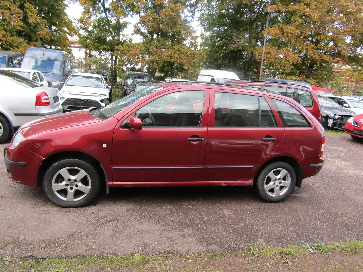 Skoda Fabia Extra Automatik Rot - 1