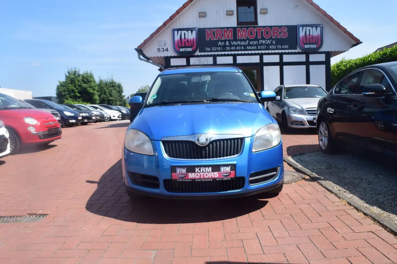 Skoda Roomster Style  TÜV/AU NEU, PANORAMADACH, KLIMA Blau - 1